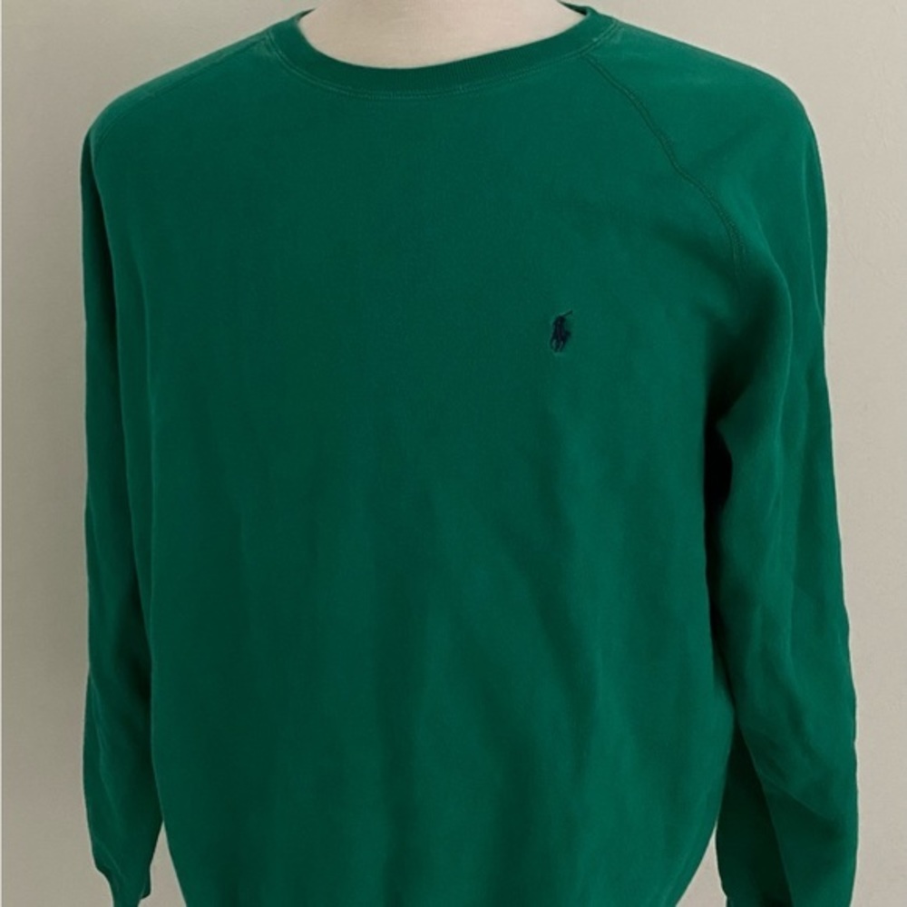 Polo by Ralph Lauren Green Crewneck Sweater